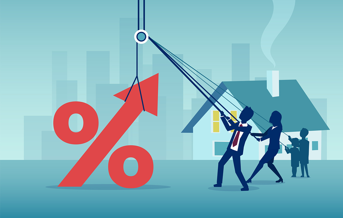 Family Pulling Downward Against Rising Mortgage Interest Rates in Phoenix Metro Area