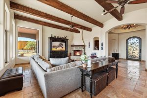Spacious great room in horse property in North Scottsdale